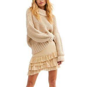 Free People My Only Sunshine Sweater, Linen - NWT
